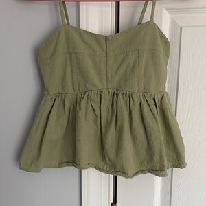 Francesca's Collections Sage Green Camisole Top